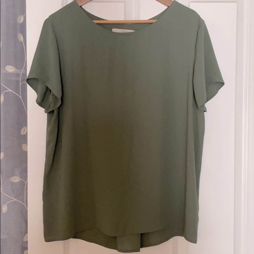 Olive Green Blouse